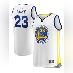 Fanatics Draymond Green Warriors Fast Break Replica Jersey. NWT